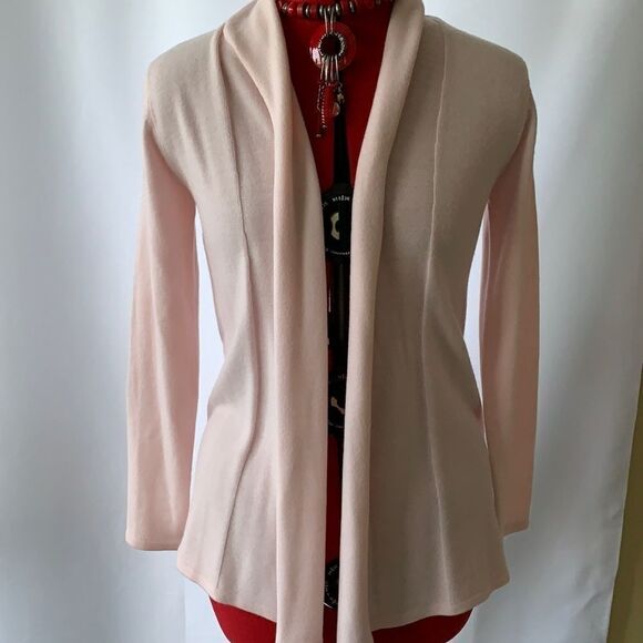 Rebecca Malone petite small light pink Cardigan - Picture 1 of 5